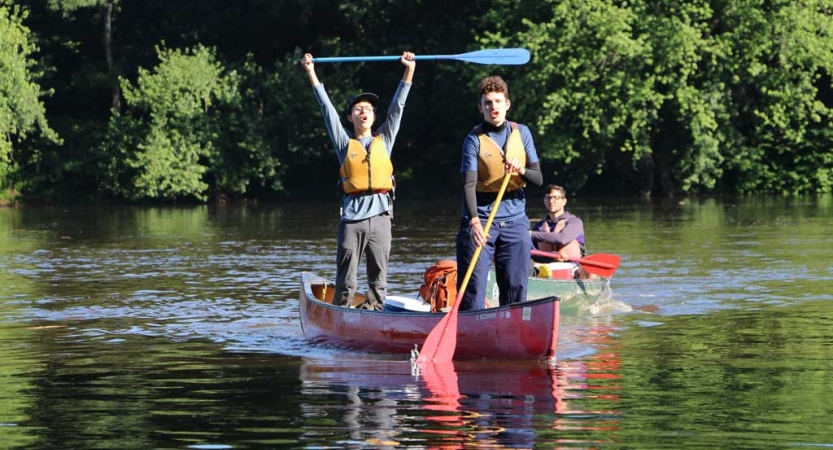 teens develop character on outward bound trip